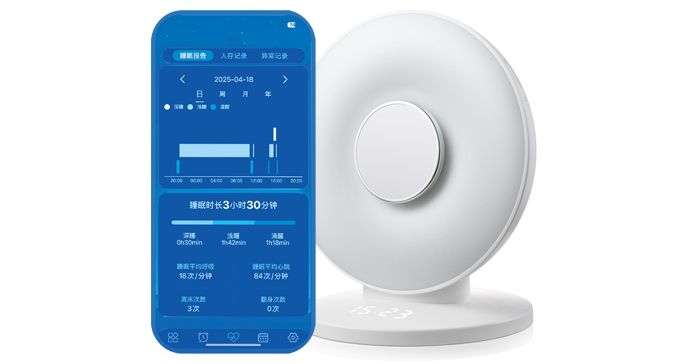 毫米波黑科技+健康睡眠管家！一眠打造零感健康监测新标杆